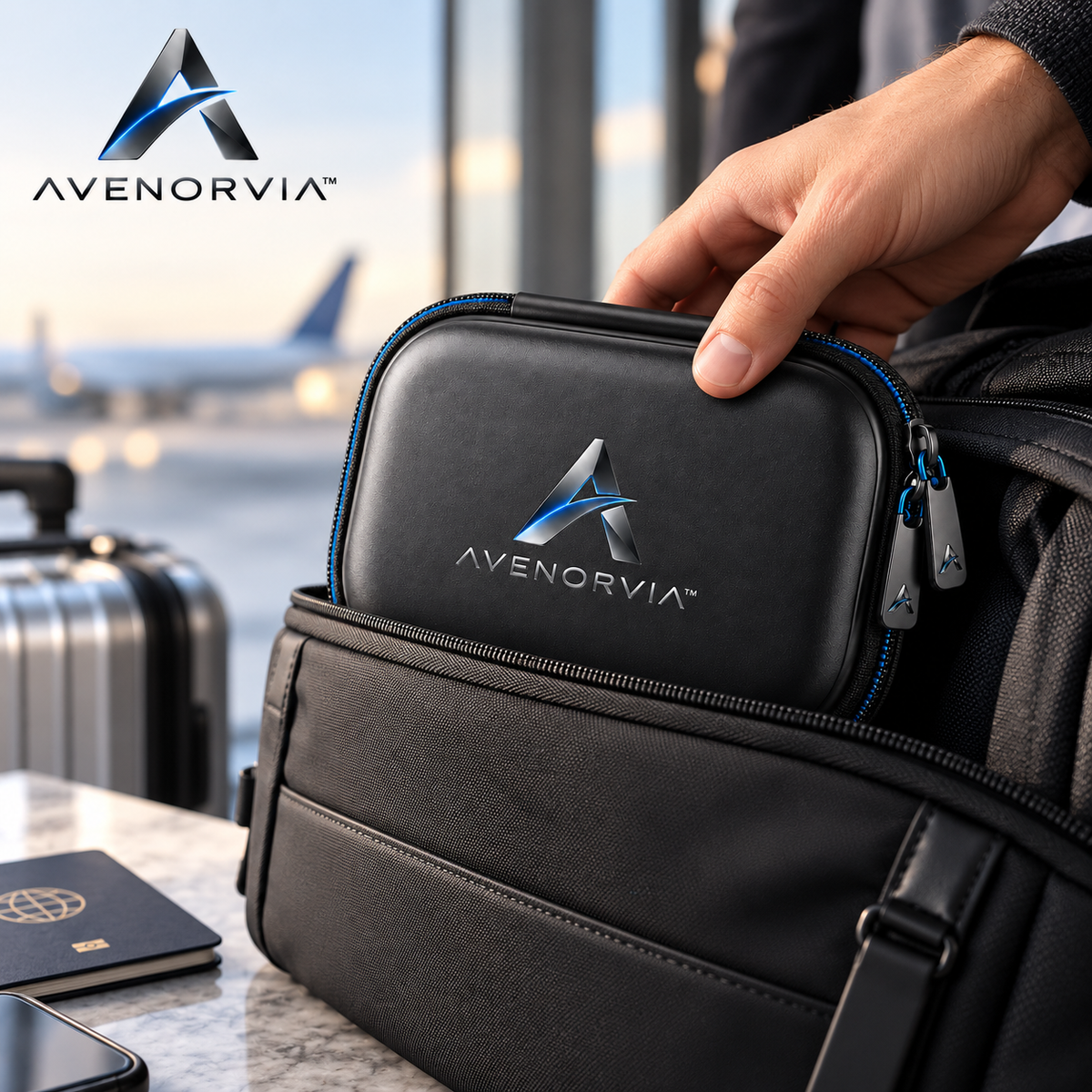Avenorvia™ FlexRoute Cable Organizer – Multi-Slot Desk Cord Holder for Charging Cables, USB Cords & Everyday Tech Management