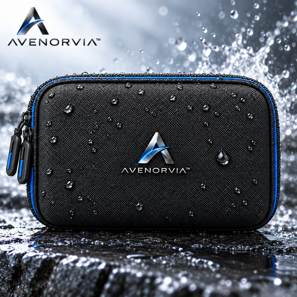 Avenorvia™ Travel Tech Organizer Bag – Multi-Layer Electronic Accessories Case for Cables, Chargers, Power Banks & Everyday Travel Gear