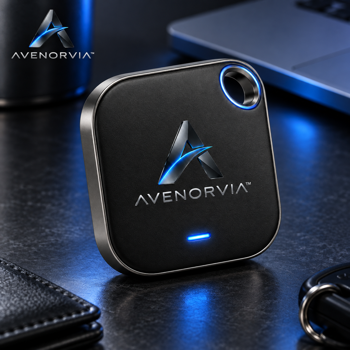 Avenorvia™ Smart Item Tracker – Compact Wireless Locator Tag for Keys, Bags, Luggage & Everyday Essentials