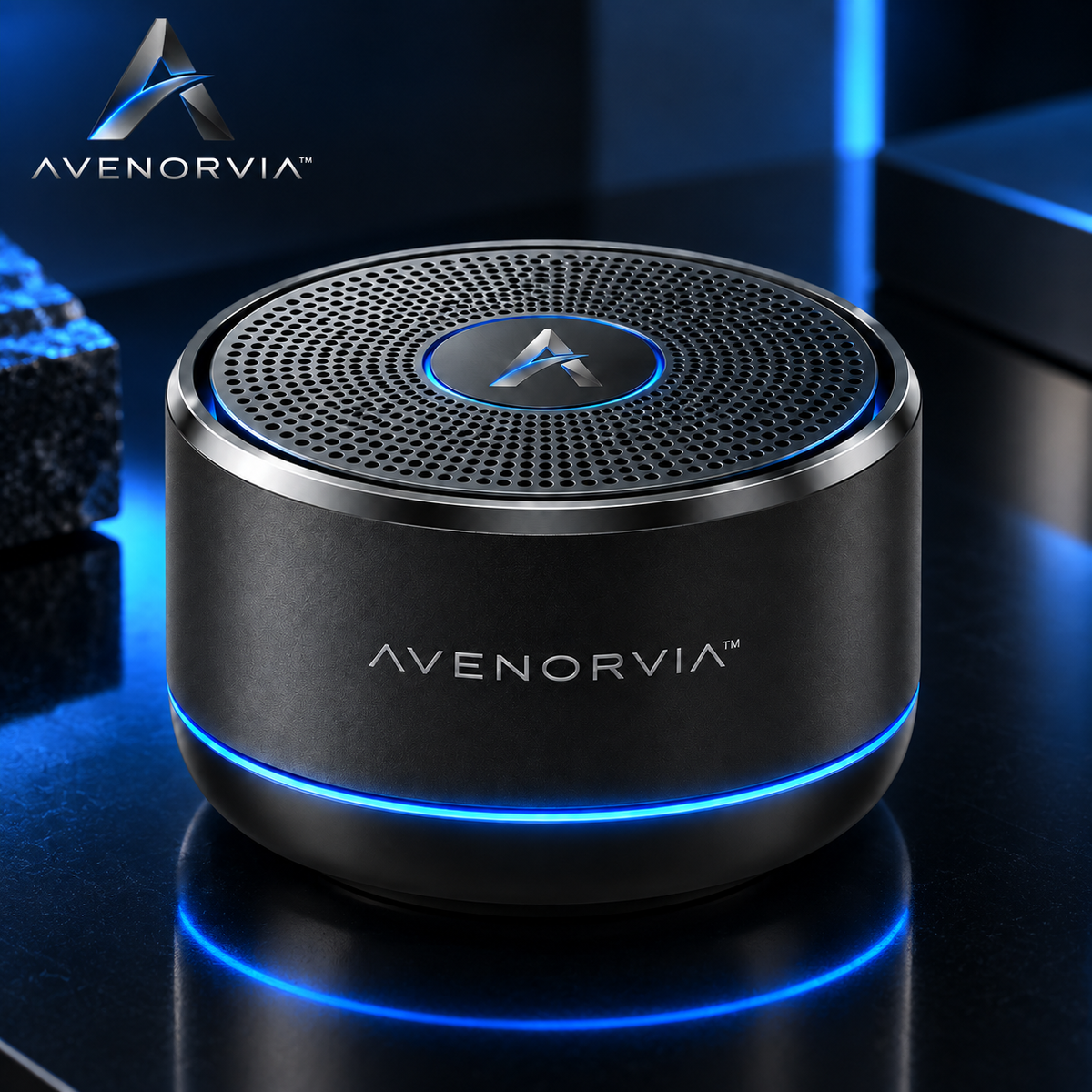 Avenorvia™ PocketBeat Mini Wireless Speaker – Compact Portable Audio Speaker for Home, Travel, Desk & Outdoor Everyday Use