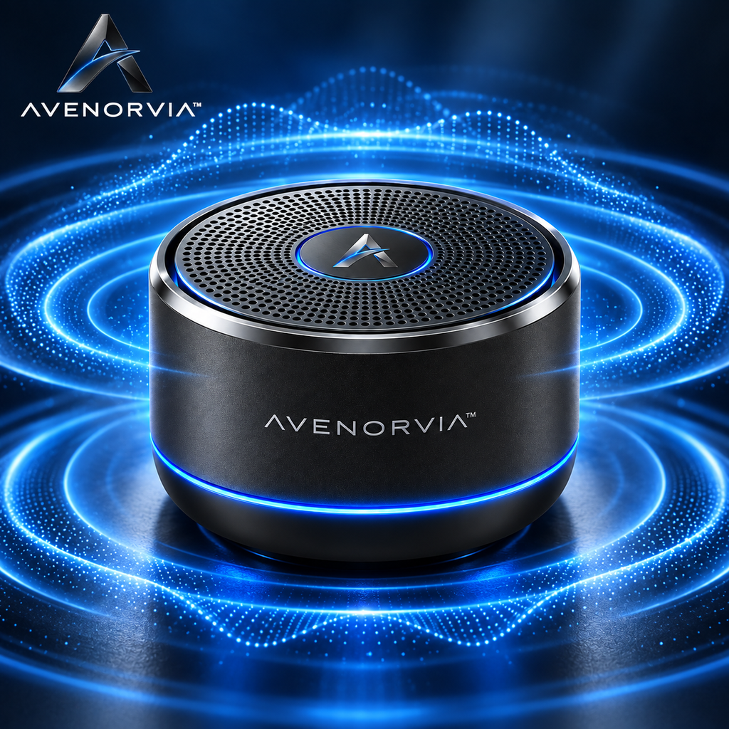 Avenorvia™ PocketBeat Mini Wireless Speaker – Compact Portable Audio Speaker for Home, Travel, Desk & Outdoor Everyday Use