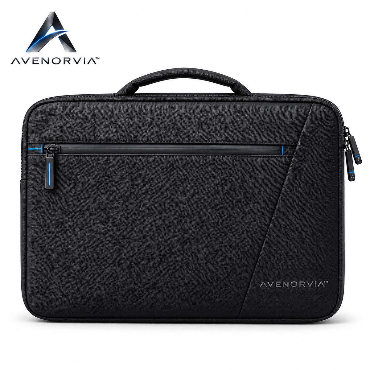 Avenorvia™ UrbanShield Laptop Organizer Bag – Padded Computer Sleeve with Accessory Storage for Work, Travel & Everyday Carry