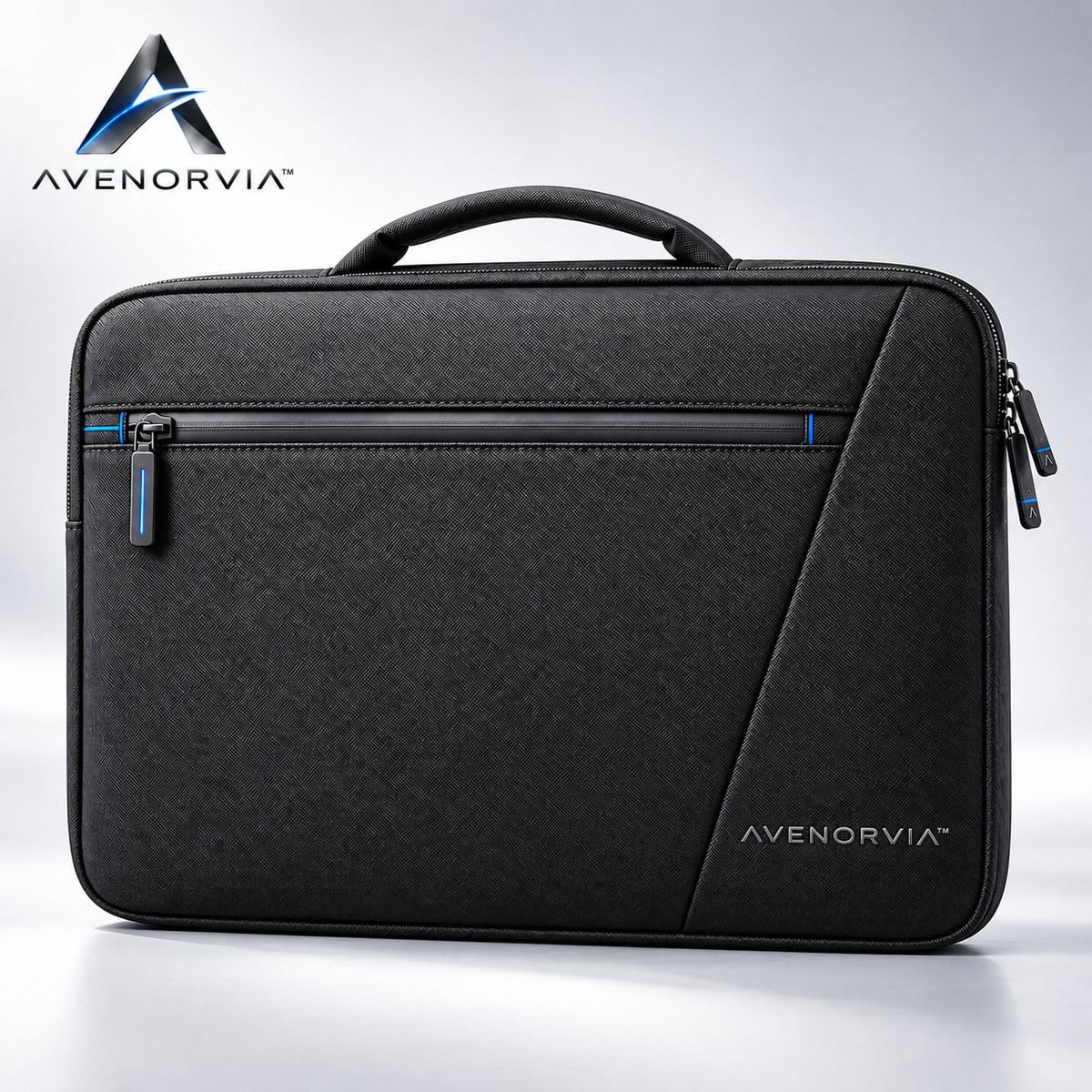 Avenorvia™ UrbanShield Laptop Organizer Bag – Padded Computer Sleeve with Accessory Storage for Work, Travel & Everyday Carry